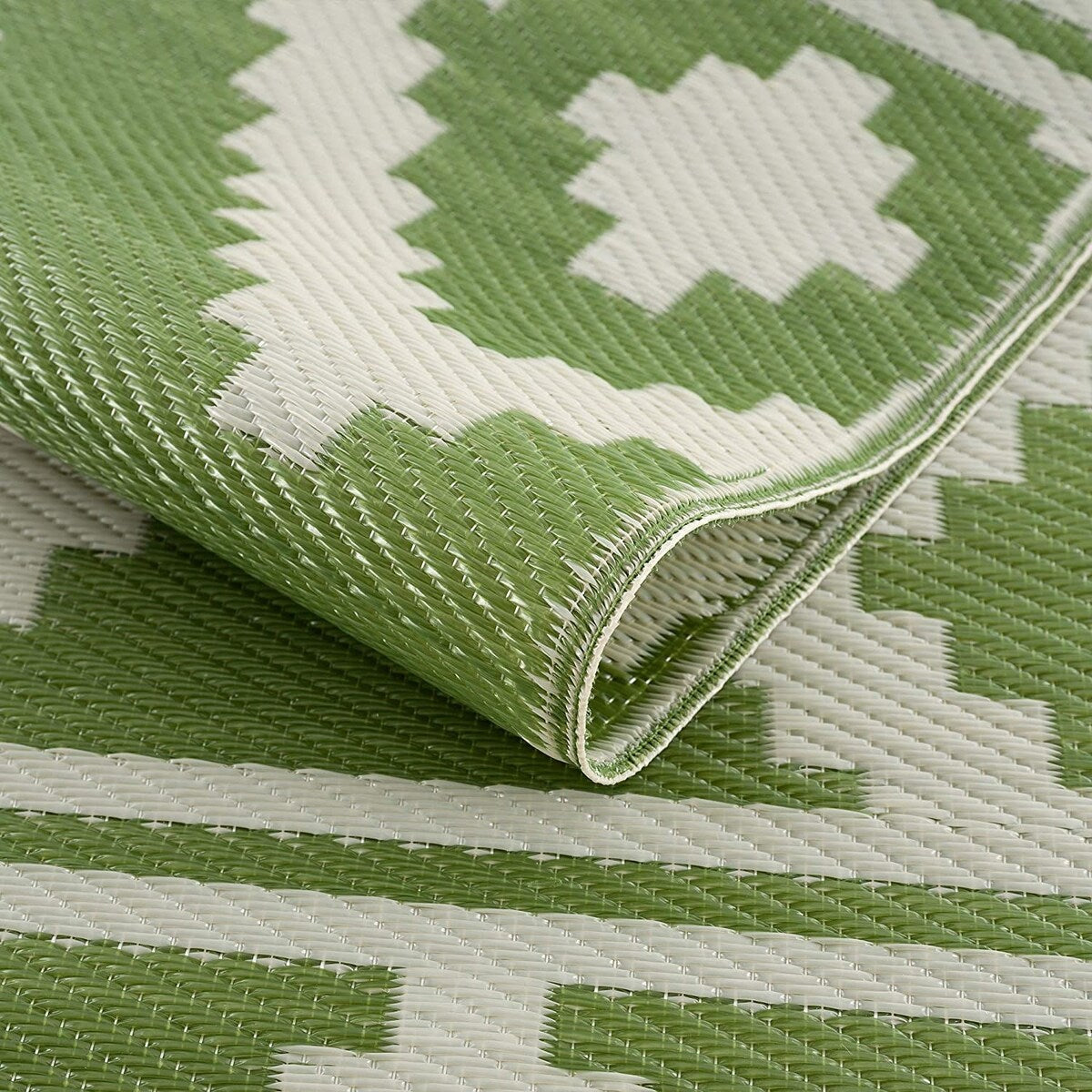 Milan Lightweight Reversible Recycled Plastic Outdoor Floor Mat/Rug