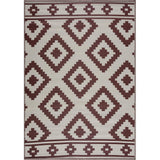 Milan Lightweight Reversible Recycled Plastic Outdoor Floor Mat/Rug