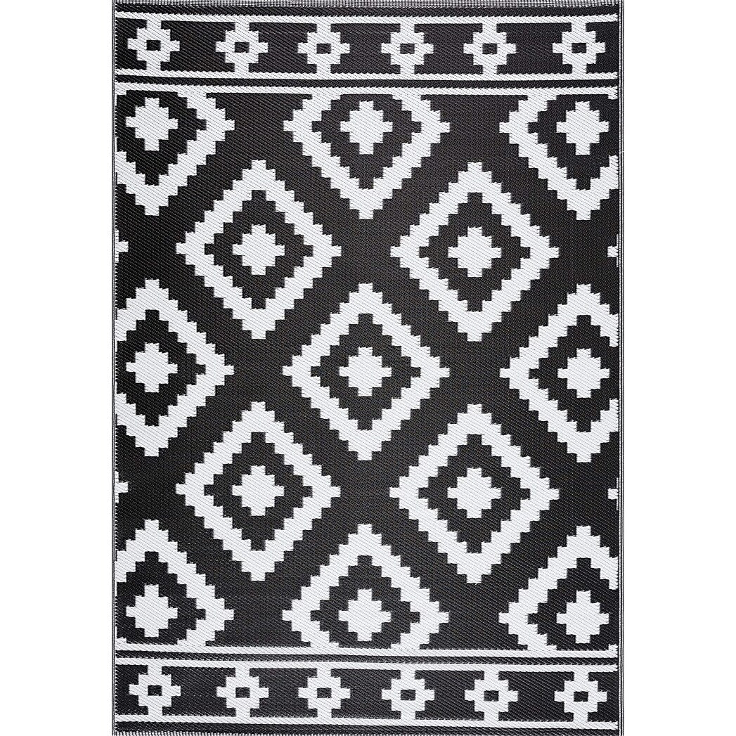 Milan Lightweight Reversible Recycled Plastic Outdoor Floor Mat/Rug