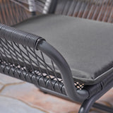 Milan Outdoor 3-pc. Wicker Chat Set by Christopher Knight Home