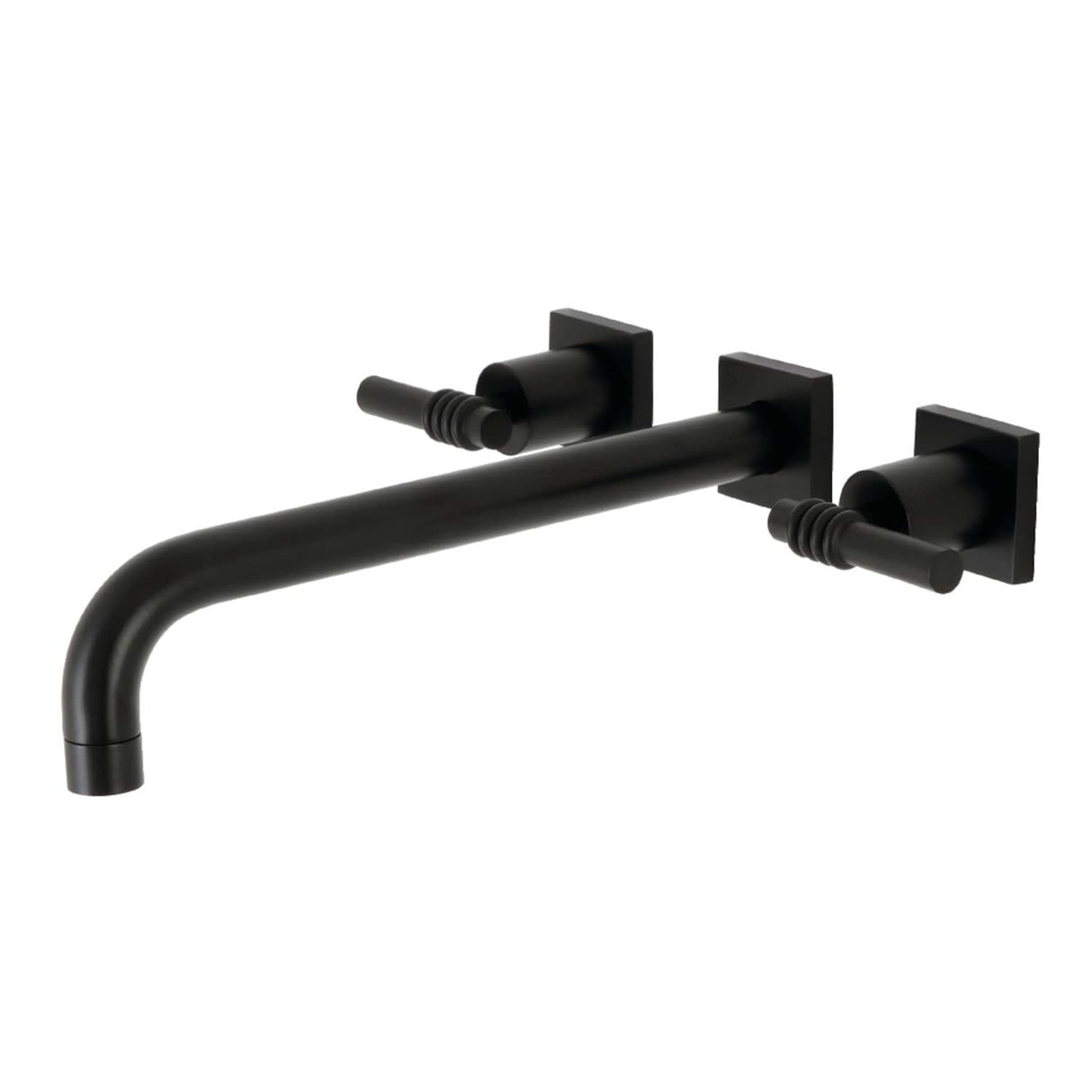 Kingston Brass Milano 3-Hole Wall Mount Roman Tub Faucet