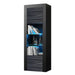 Milano Matte LED Bookcase w/ High-gloss Front