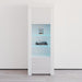 Milano Matte LED Bookcase w/ High-gloss Front
