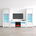 Milano Modern Electric Fireplace / Entertainment Center Wall Unit