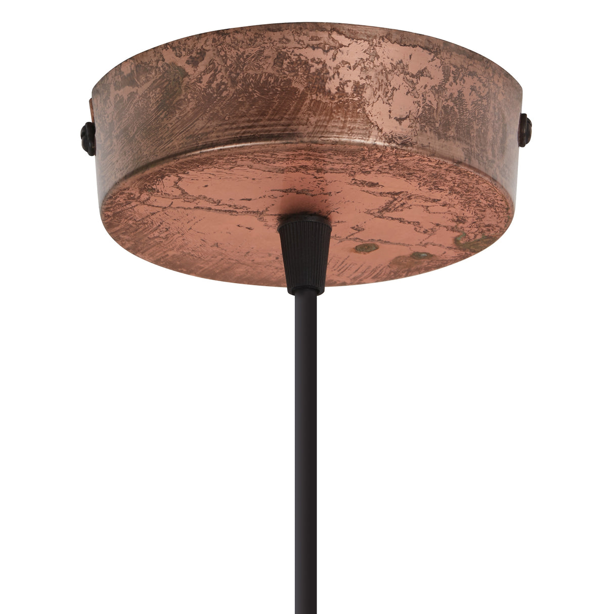 Miles River of Goods Copper-Colored Metal Punched Globe Shade 8-Inch Pendant Light - 8" x 8" x 15.5/80.5"