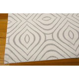 Rug Squared Milford Ivory/ Grey Graphic Area Rug (2'6 x 4') - 2'6" x 4'