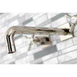 Kingston Brass Millennium 3-Hole Wall Mount Roman Tub Faucet