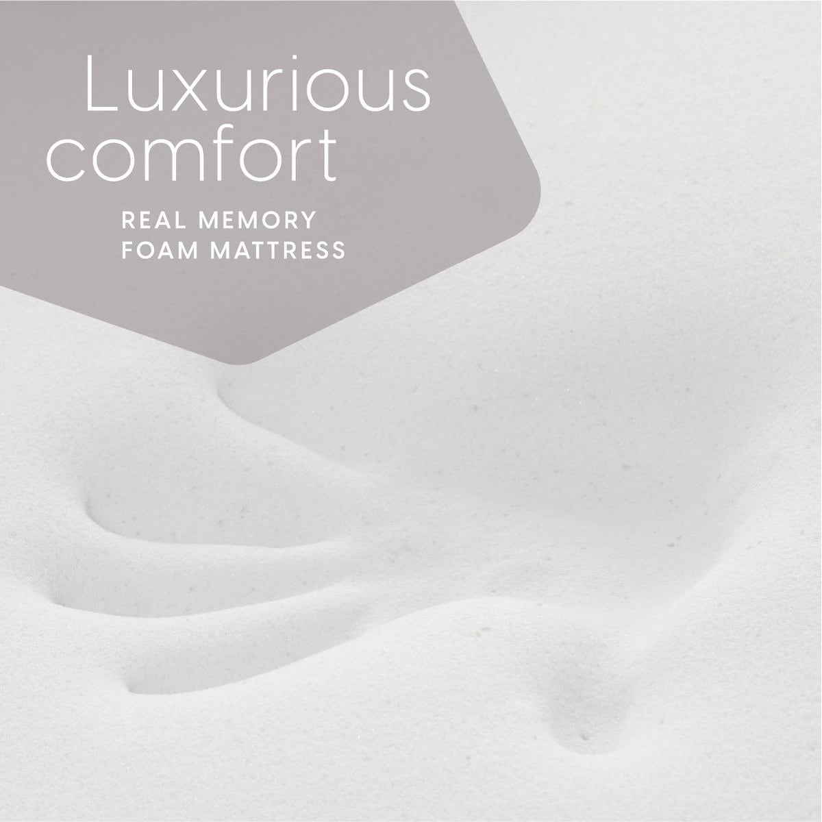 Milliard Memory Foam Futon Mattress - Grey - Full