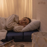 Milliard Tri-Fold Foam Folding Mattress and Sofa Bed for Guests (cot)