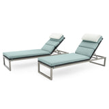 Milo Espresso 18 Piece Sunbrella Outdoor Patio Estate Set