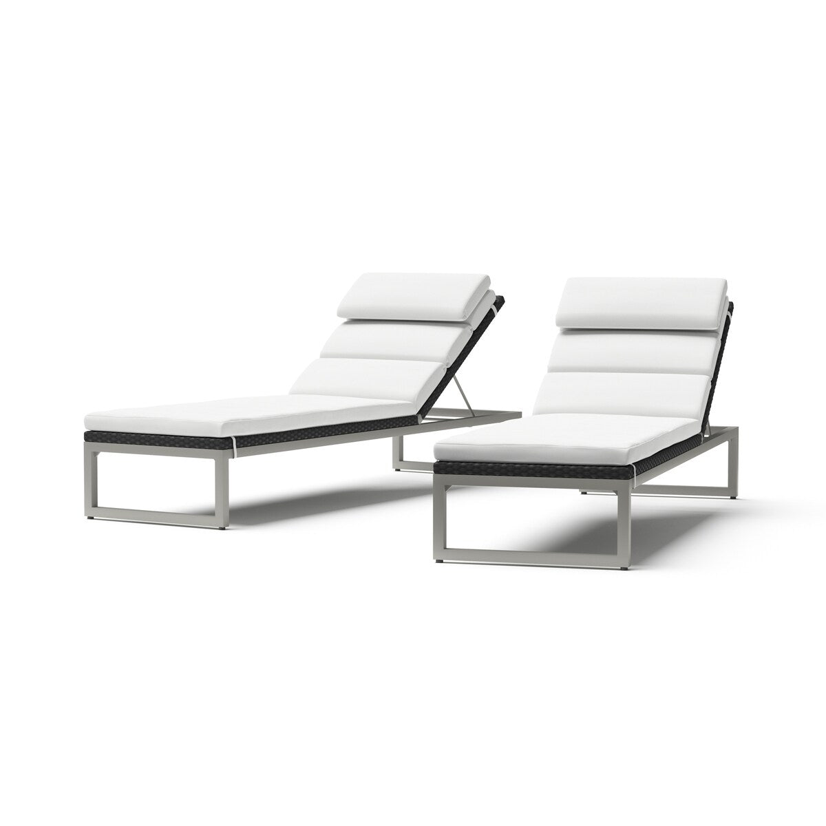 Milo Espresso 18 Piece Sunbrella Outdoor Patio Estate Set