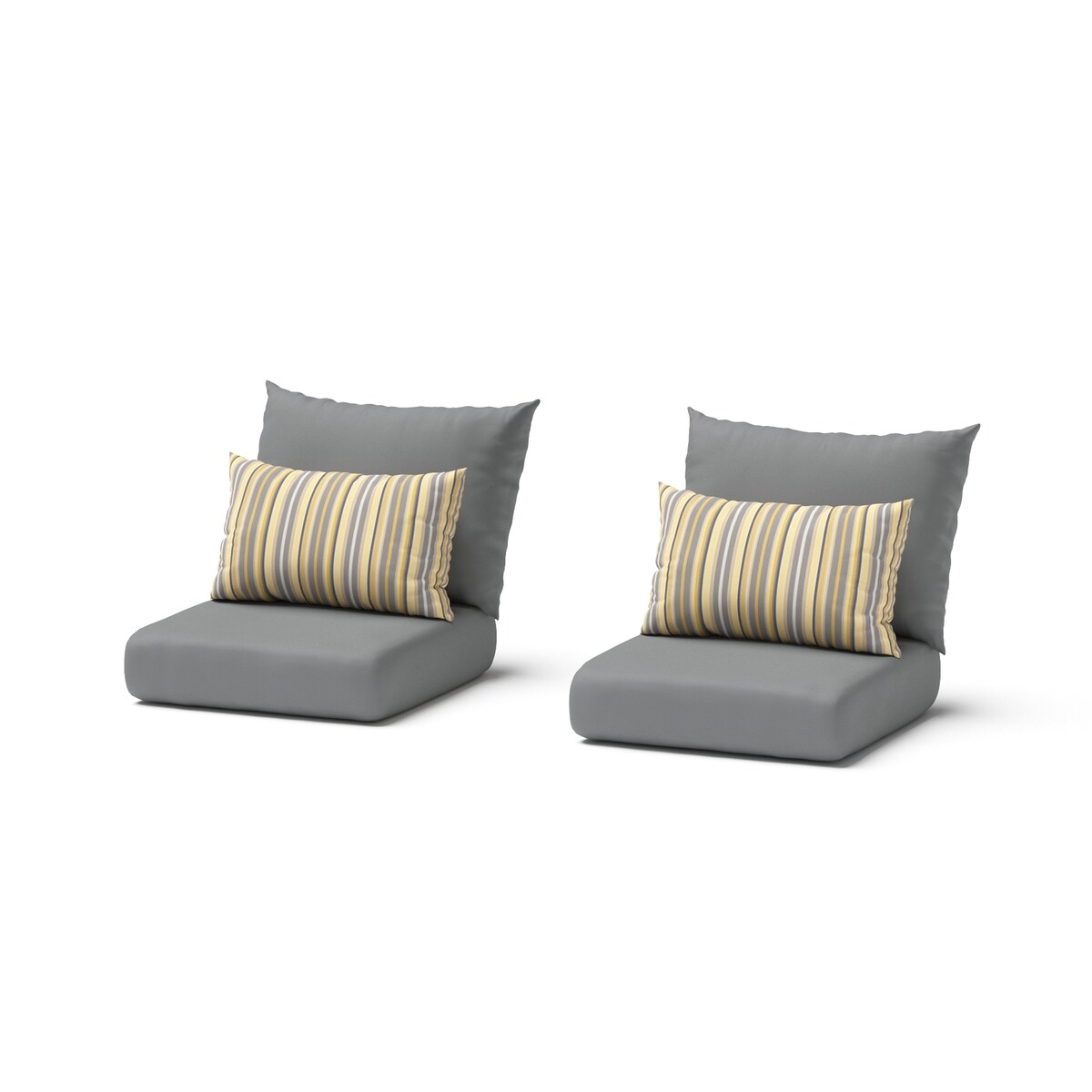 Milo Espresso 3 Piece Sunbrella Outdoor Patio Club Chairs and Side Table