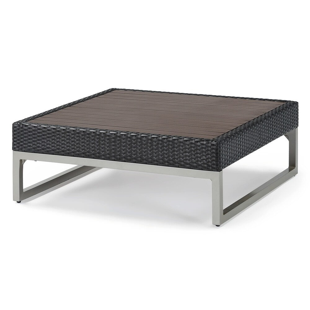 Milo Espresso 4 Piece Sectional - Slate Gray