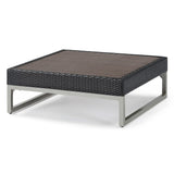Milo Espresso 4 Piece Sectional - Slate Gray