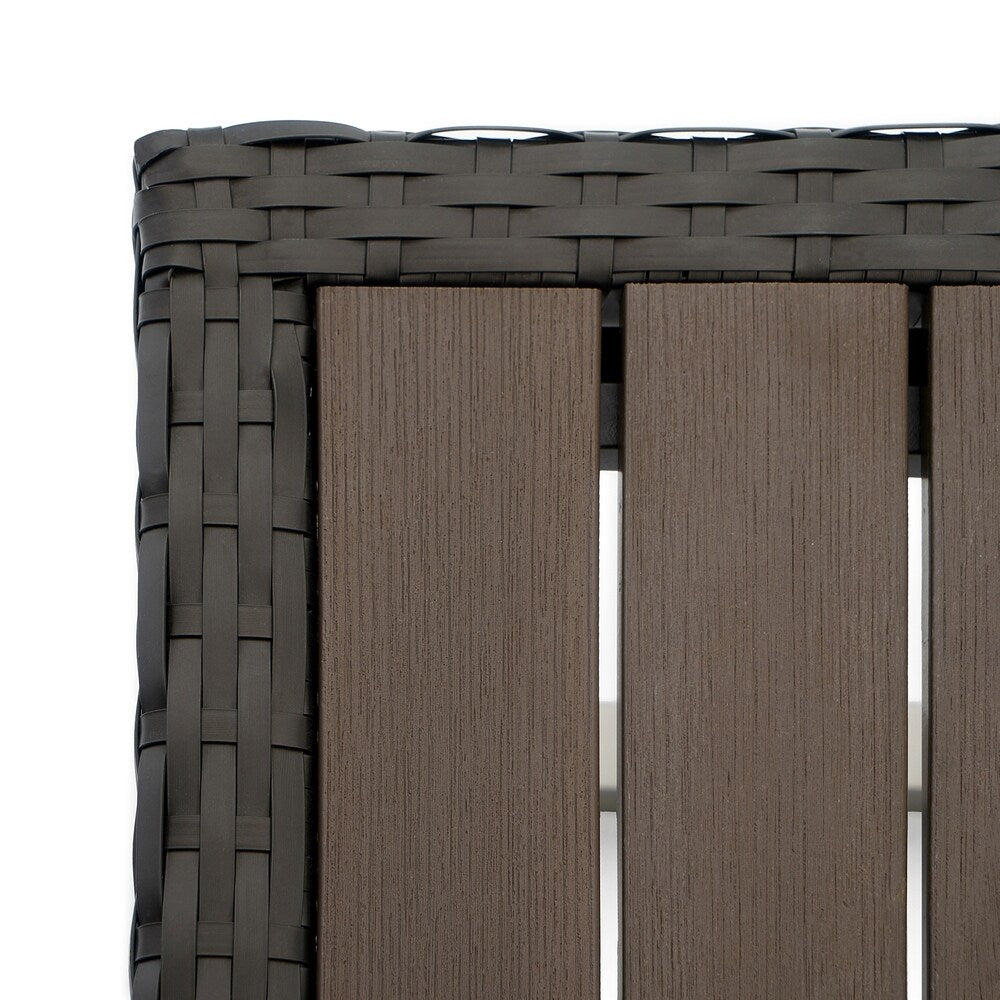 Milo Espresso 4 Piece Sectional - Slate Gray