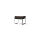 Milo Espresso 7 Piece Sunbrella Outdoor Patio Motion Fire Set