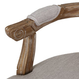 Mina Wood and Cane Upholstered Dining Chair by Christopher Knight Home