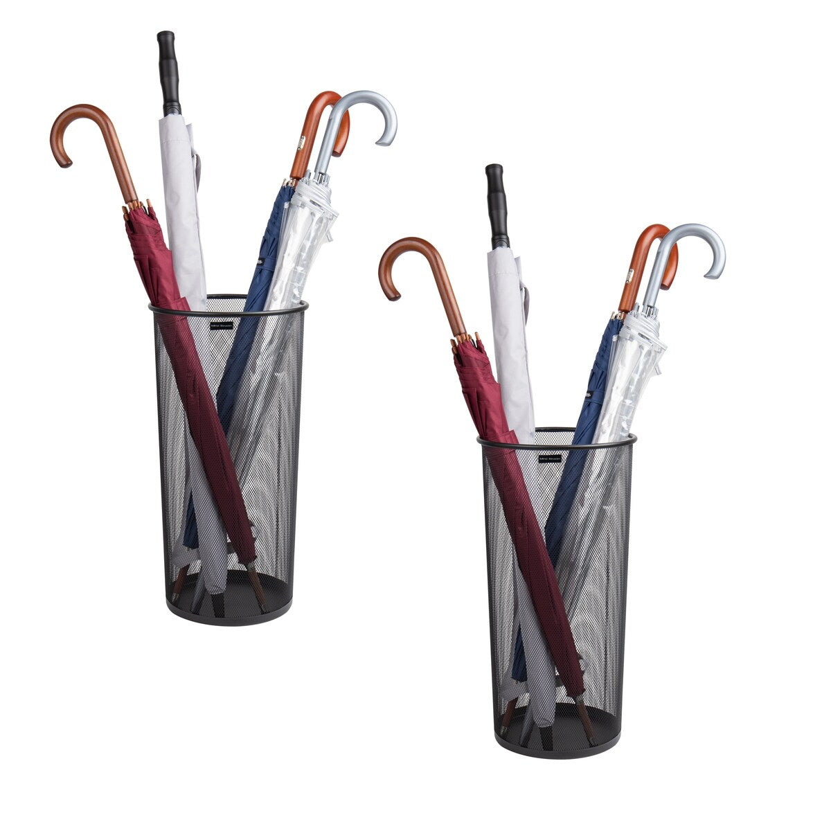 Mind Reader Network Collection Mesh Umbrella Holder, Set of 2