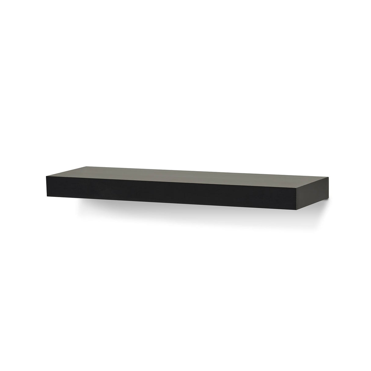 Mini Avalon 6"x20" Black Floating shelf - N/A