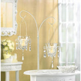 Mini Chandelier Votive Holder Stand
