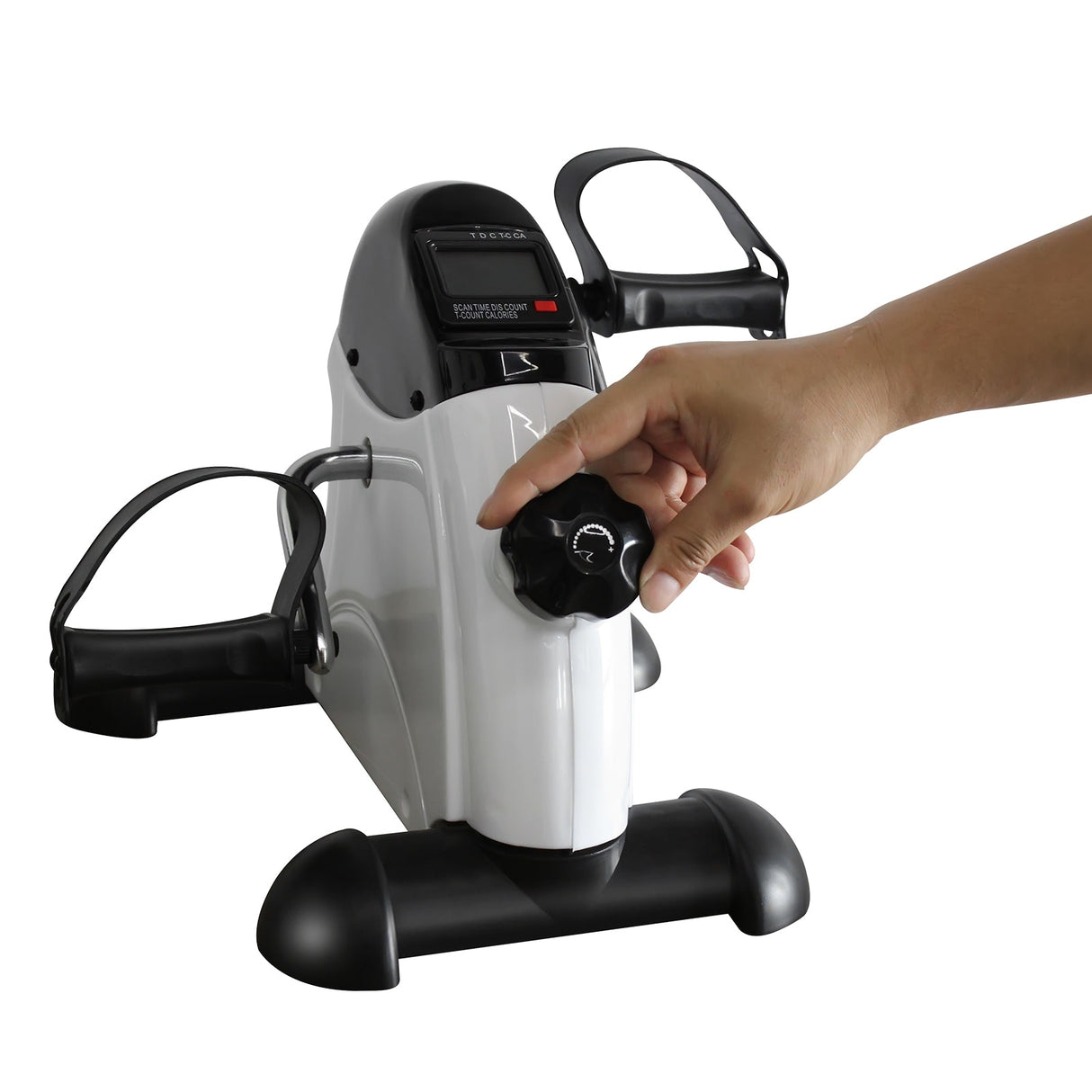 Mini Exercise Bike Rehabilitation Training With Electronic Display & Instep Restraint Strap