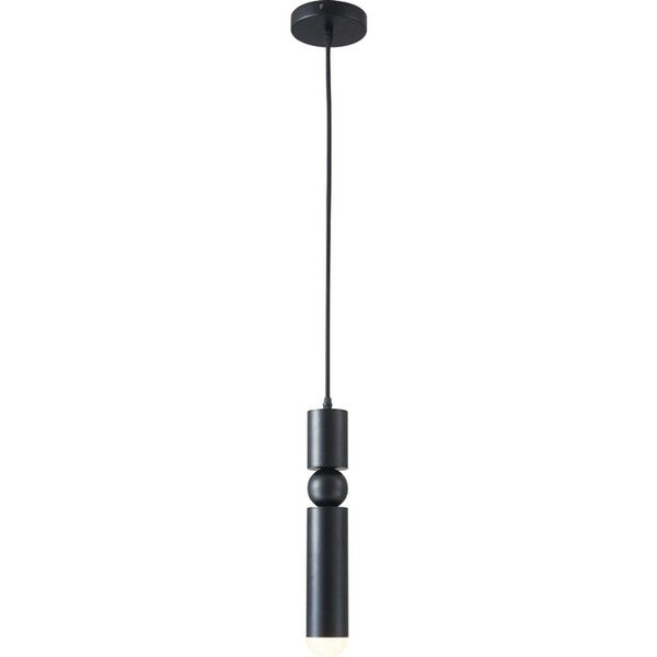 Matte Black Iron Pendant - Matte Black