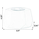 Mini Tabletop Fire Pit Rubbing Alcohol Fireplace Indoor Outdoor Portable Fire Concrete Bowl Pot Fireplace