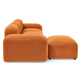 Minimalism L-Shape Modular Sectional Sofa, DIY Combination Living Room Sofa Couch