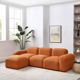 Minimalism L-Shape Modular Sectional Sofa, DIY Combination Living Room Sofa Couch