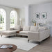 Minimalist 3-Piece U-Shape Sectional Multi-purpose Couch Sofa,5 Seat