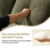 Minimalist Modular L-Shape Sectional Sofa Upholstered Sleeper Sofa with Chaise, Installation-Free Sofa