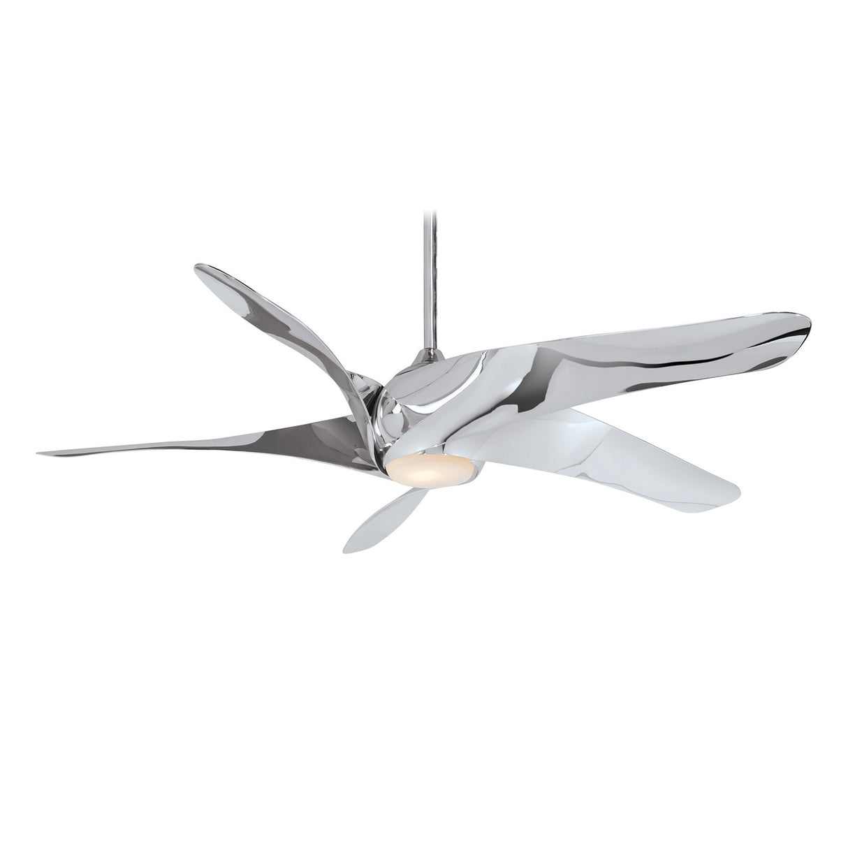 Minka Aire Artemis Xl5 Liquid Nickel 5 Blade 62 Inch LED Ceiling Fan