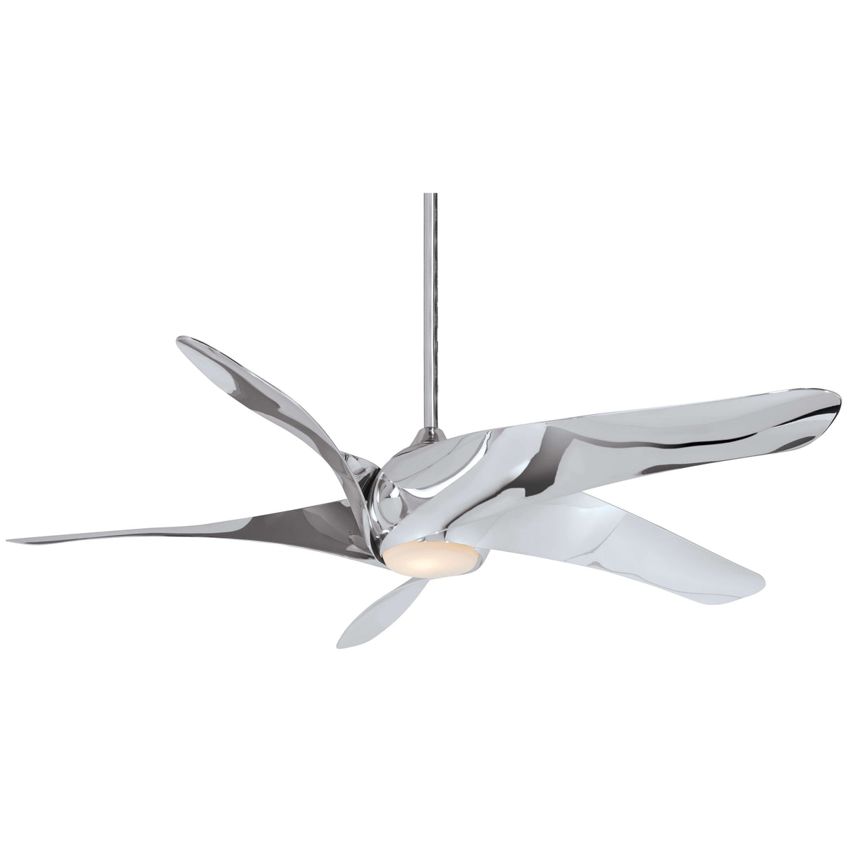 Minka Aire Artemis Xl5 Liquid Nickel 5 Blade 62 Inch LED Ceiling Fan