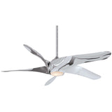 Minka Aire Artemis Xl5 Liquid Nickel 5 Blade 62 Inch LED Ceiling Fan