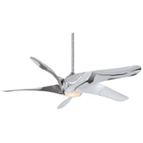 Minka Aire Artemis Xl5 Liquid Nickel 5 Blade 62 Inch LED Ceiling Fan