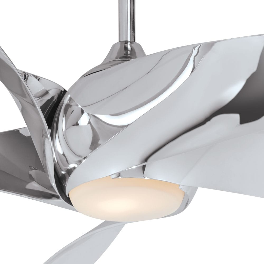 Minka Aire Artemis Xl5 Liquid Nickel 5 Blade 62 Inch LED Ceiling Fan