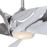 Minka Aire Artemis Xl5 Liquid Nickel 5 Blade 62 Inch LED Ceiling Fan