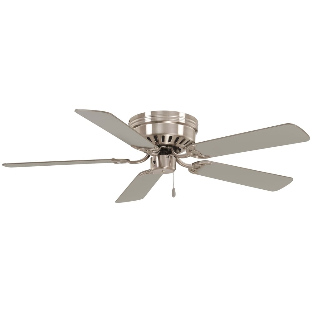 Minka Aire Mesa Brushed Nickel 5 Blade 52 Inch Ceiling Fan