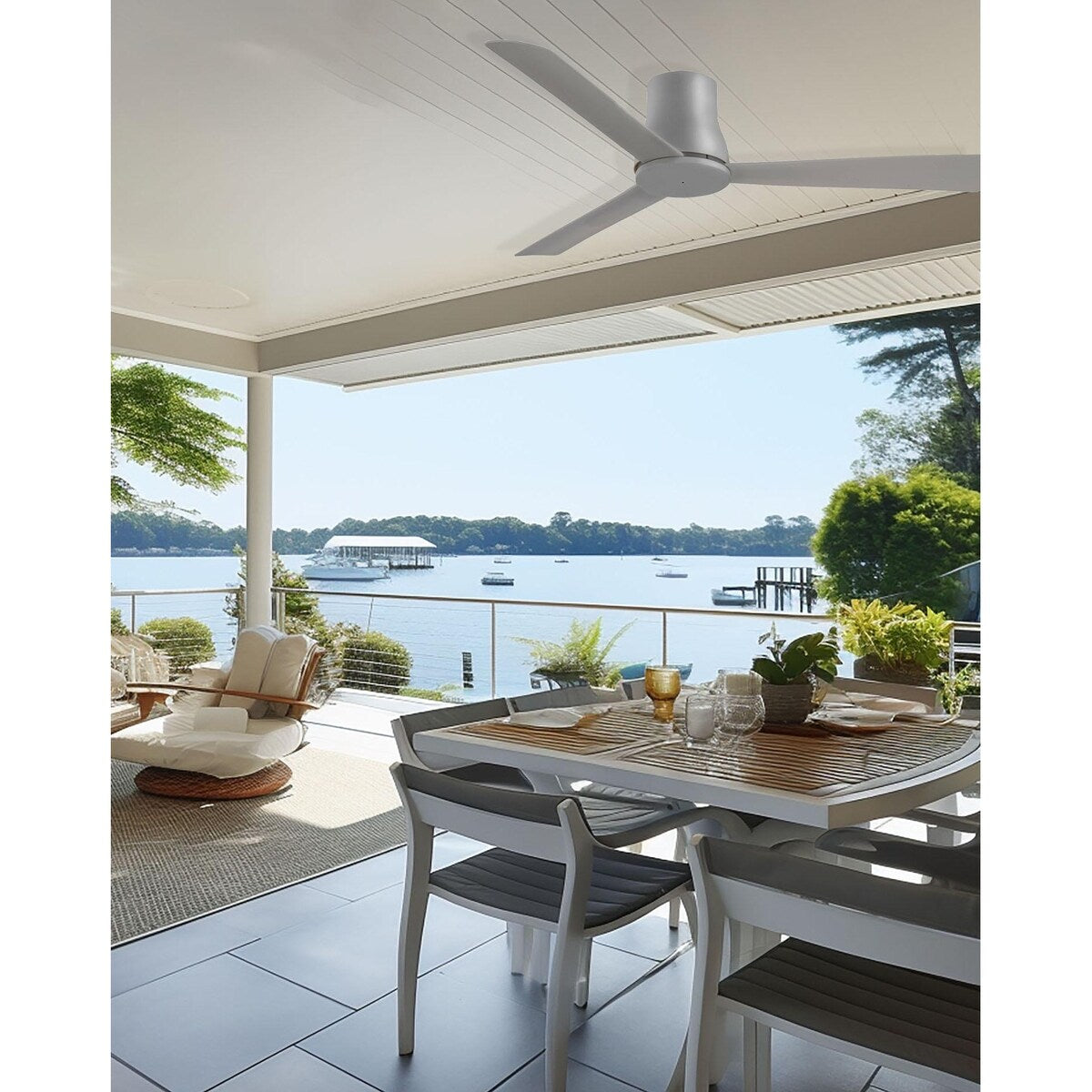Minka Aire Simple Flush 52-Inch Ceiling Fan