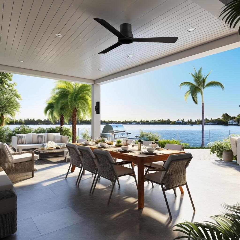 Minka Aire Simple Flush 52-Inch Ceiling Fan