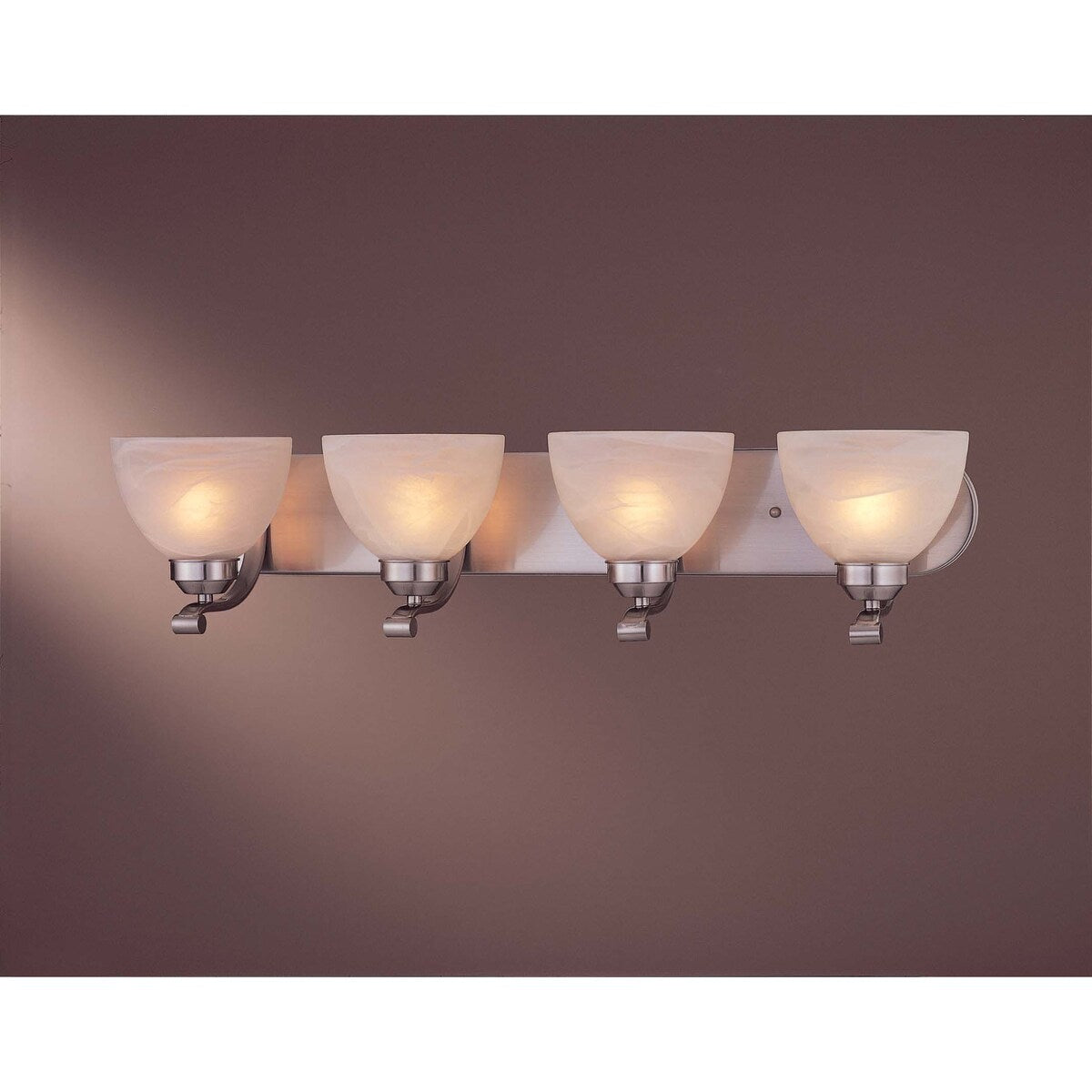 Paradox Brushed Nickel 4 Light Bath By Minka Lavery