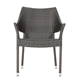 Mirage Outdoor 3-piece Wicker Bistro Set by Christopher Knight Home - N/A