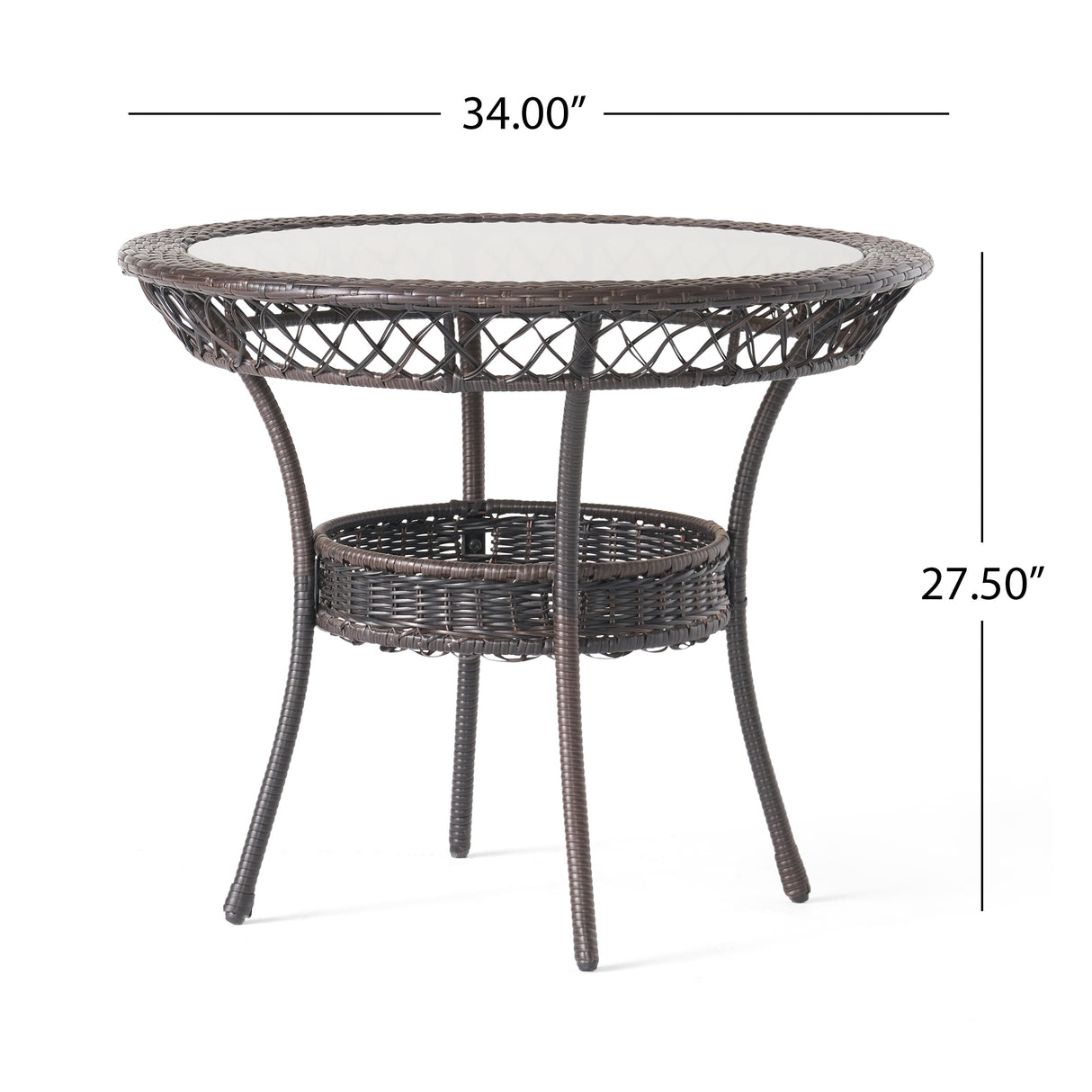 Mirage Outdoor 5-piece Wicker Dining Set by Christopher Knight Home