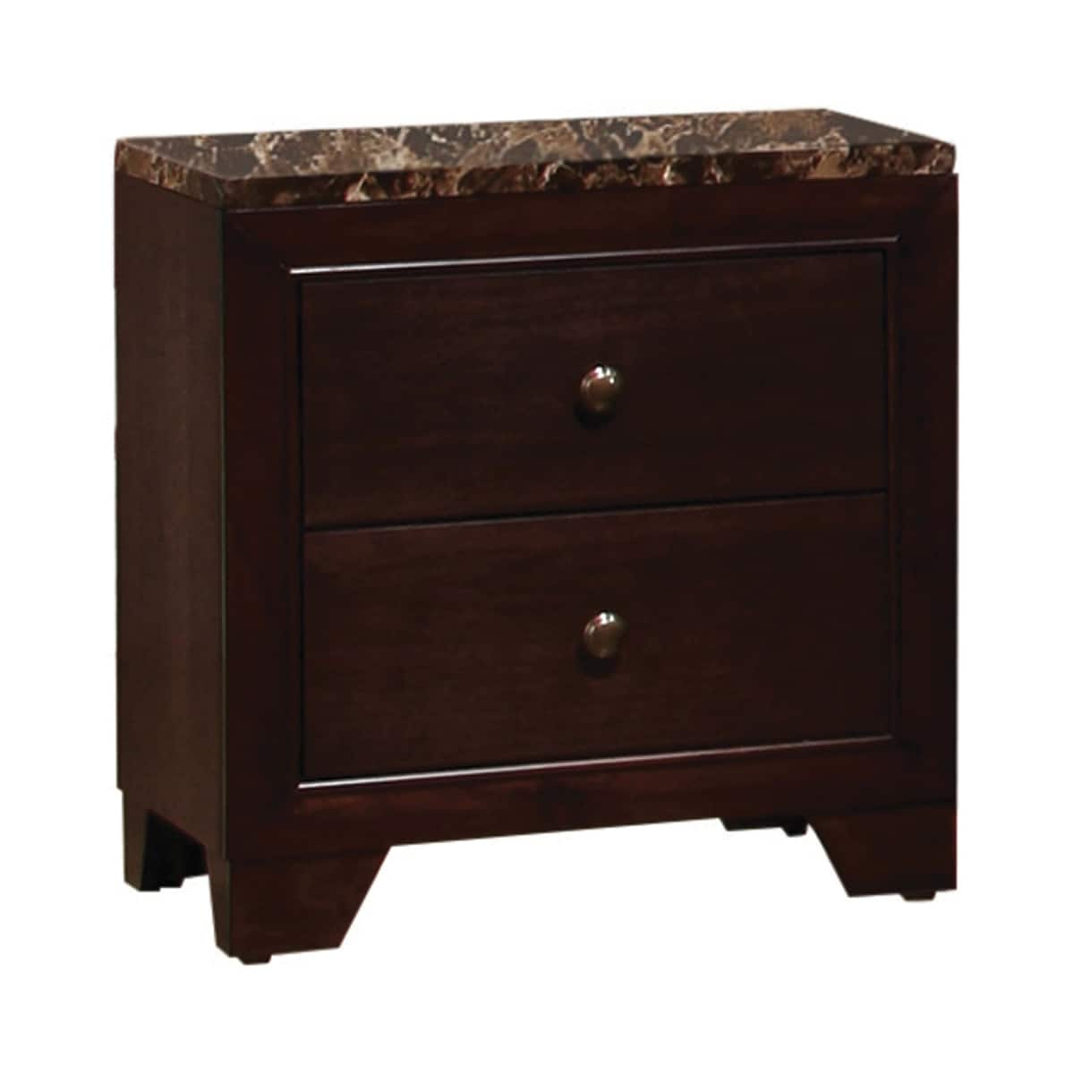 Miranda Casual Dark Brown 5-piece Bedroom Set