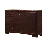 Miranda Casual Dark Brown 5-piece Bedroom Set
