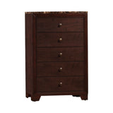 Miranda Casual Dark Brown 5-piece Bedroom Set