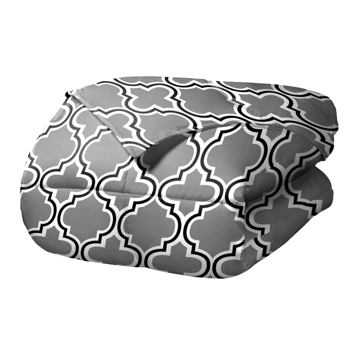 Superior All Season Down Alternative Trellis Comforter Set
