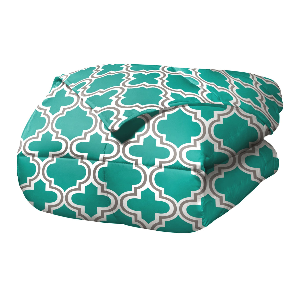 Superior All Season Down Alternative Trellis Comforter Set