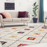 Superior Anton Modern Geometric Lattice Area Rug