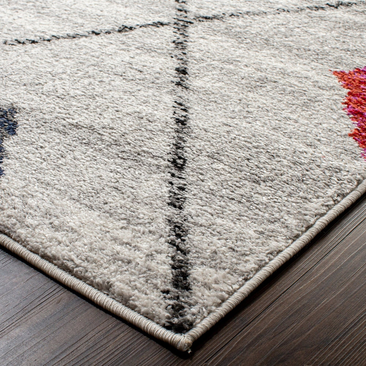 Superior Anton Modern Geometric Lattice Area Rug